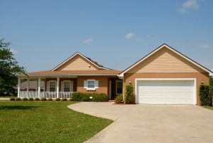 A beautiful Florida home with a garage